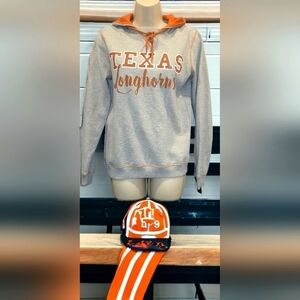 Texas  University Longhorns Hooded Sweatshirt